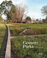 Book cover of Country Parks, with a large green public space. Published by Images Publishing.