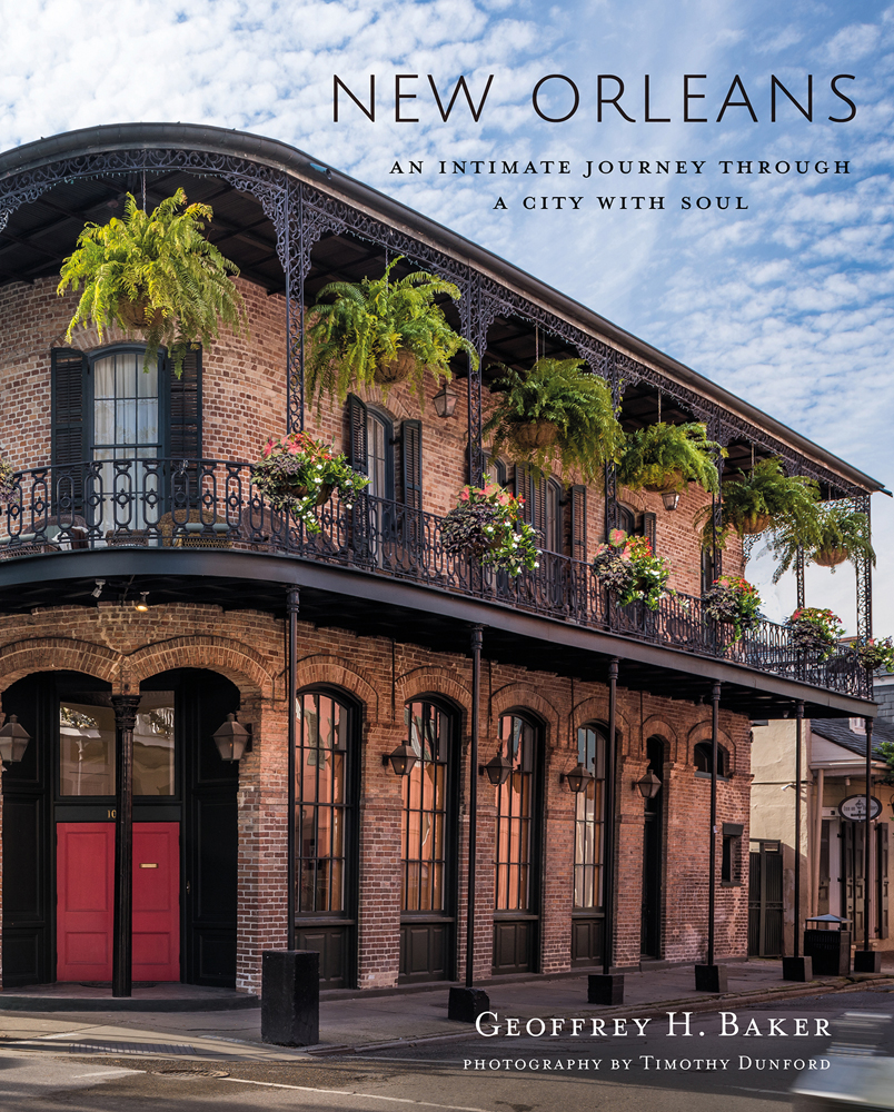 Book cover of New Orleans: An Intimate Journey Through a City with Soul, featuring New Orleans French quarter. Published by Images Publishing.