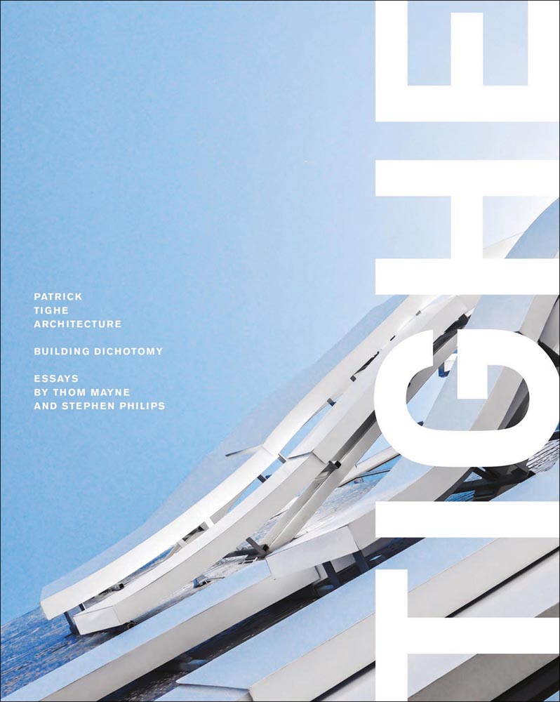 Book cover of Patrick Tighe Architecture: Building Dichotomy. Published by Images Publishing.