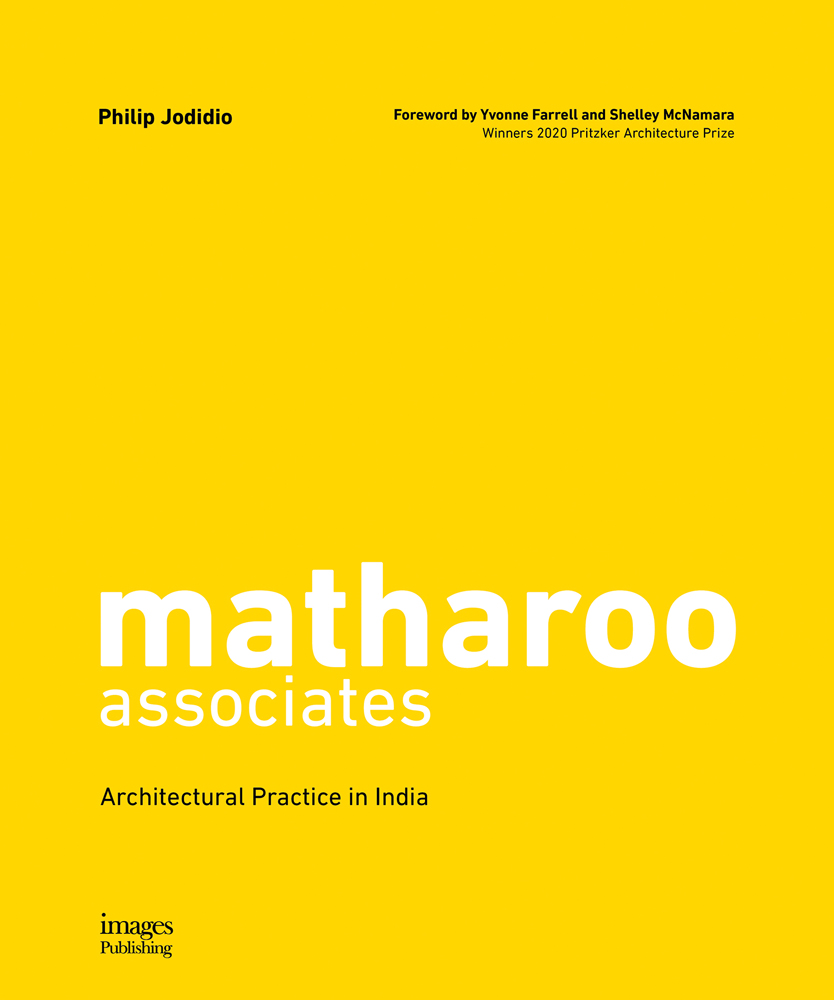 matharoo associates in white font to lower edge of yellow cover by images publishing.