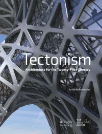 Book cover of Tectonism, Architecture for the 21st Century, with a close-up of Morpheus hotel in Macau. Published by Images Publishing.