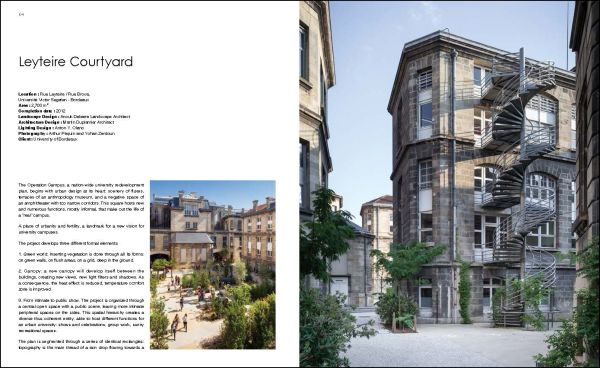 Book cover of Urban Environmental Landscape, with a public space near the water's edge. Published by Images Publishing.