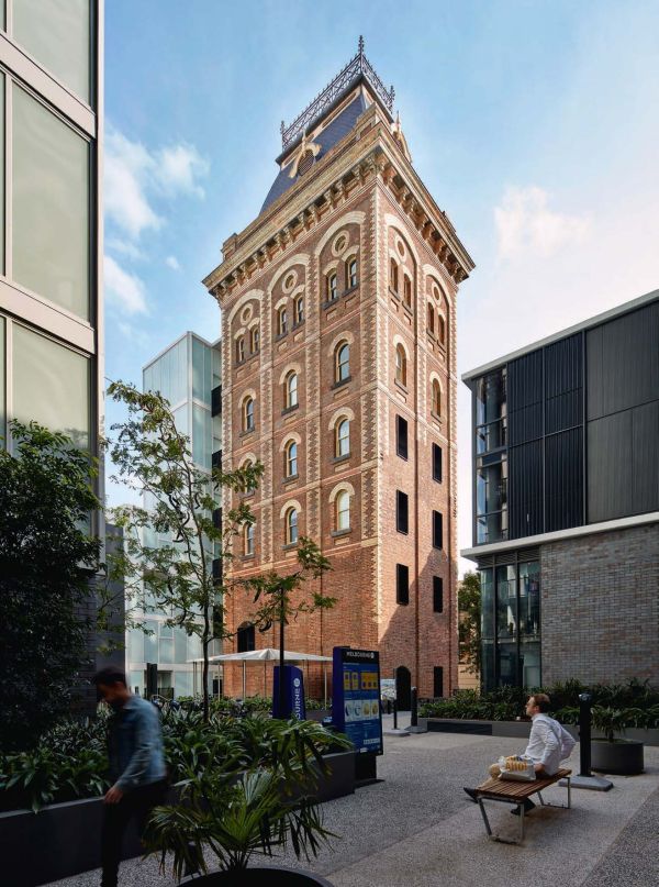 Book cover of Hayball: Leading Architects, with a tall paneled building. Published by Images Publishing.