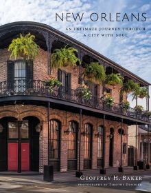 Book cover of New Orleans: An Intimate Journey Through a City with Soul, featuring New Orleans French quarter. Published by Images Publishing.