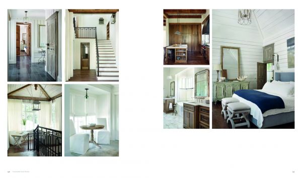 Book cover of Romantic Escape: Designing the Modern Guest House III, featuring a modern glass building on edge of blue lake, with northern lights above. Published by Images Publishing.