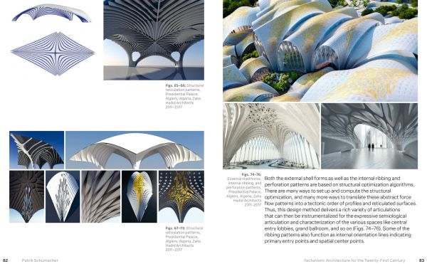 Book cover of Tectonism, Architecture for the 21st Century, with a close-up of Morpheus hotel in Macau. Published by Images Publishing.