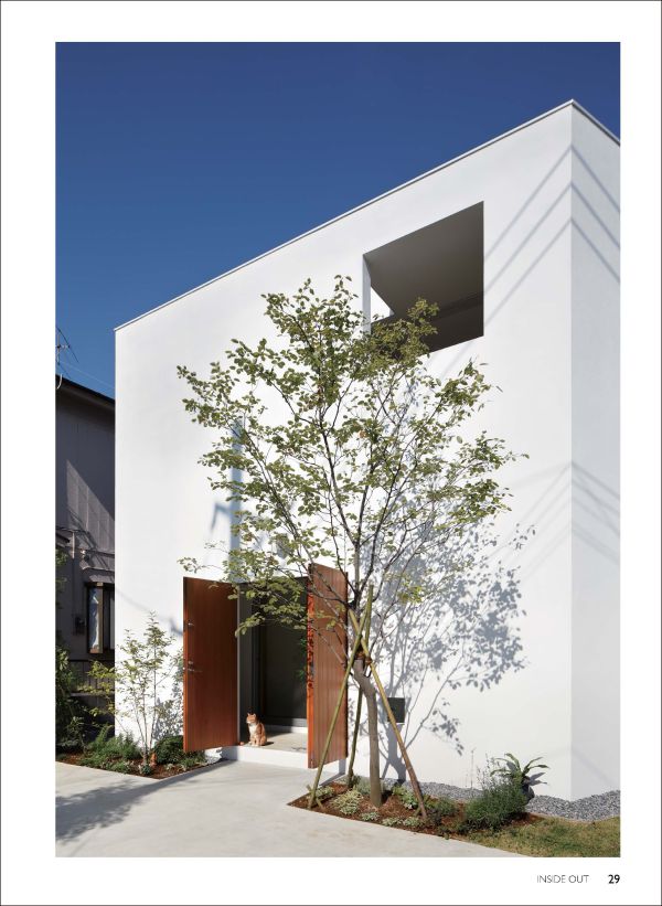 Book cover of The Intimate Beauty of a Japanese Courtyard, with a courtyard at dusk with view into warm interior living space. Published by Images Publishing.