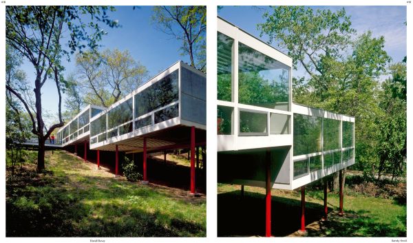 Book cover of David Hovey, with a colourful high rise building with orange window slats and green foliage cascading down window boxes. Published by Images Publishing.