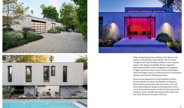 Book cover of Architects at Home, featuring an interior by Clive Wilkinson Architects. Published by Images Publishing.