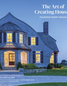 Luxury seaside family residence with green landscaped grounds, on cover of 'The Art of Creating Houses, Polhemus Savery DaSilva', by Images Publishing.