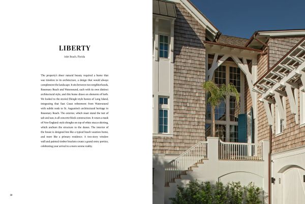 Book cover of Coastal Villas: Luxury Living on the Gulf Coast; featuring a luxury villa with swimming pool. Published by Images Publishing.