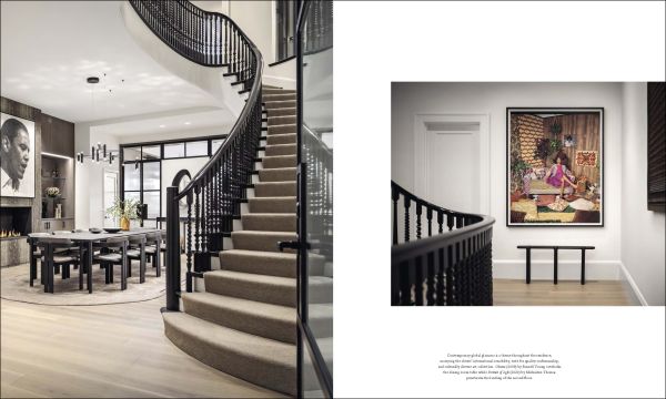 Book cover of Stories of Home: Residential Designs by Hacin; showcasing a modern living room with a fireplace, contemporary lighting, and warm-toned furnishings. Published by Images Publishing.